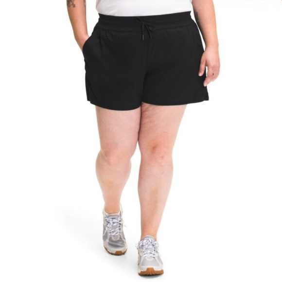 New The North Face Aphrodite Motion Plus Shorts Black 3X Active Hiking - Picture 1 of 7